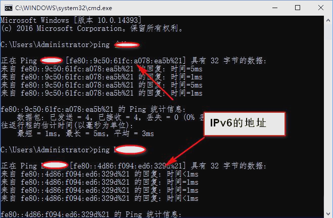 如何使用ping命令解析域名IP